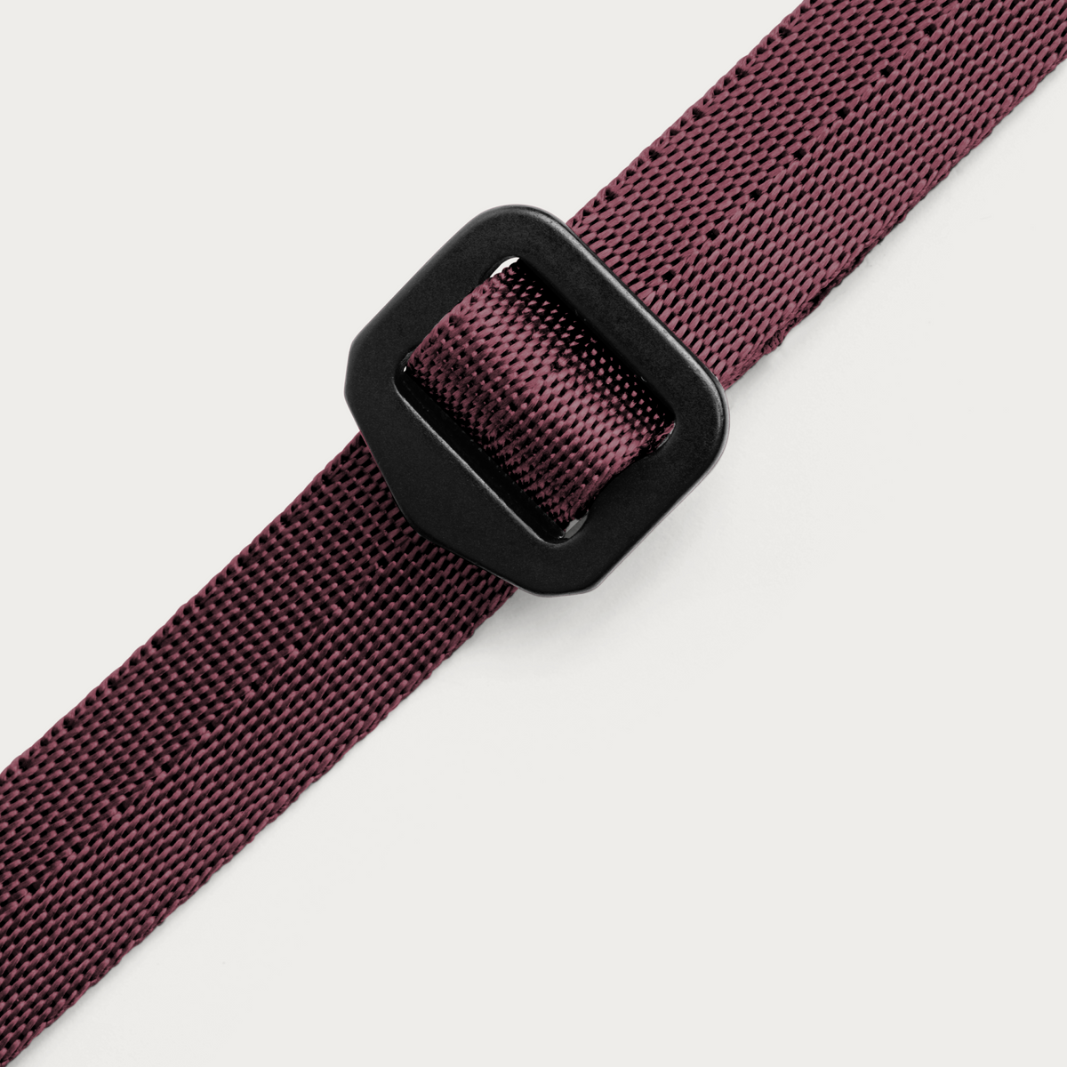 Mobile Adjustable Crossbody Strap Burgundy - strap buckle