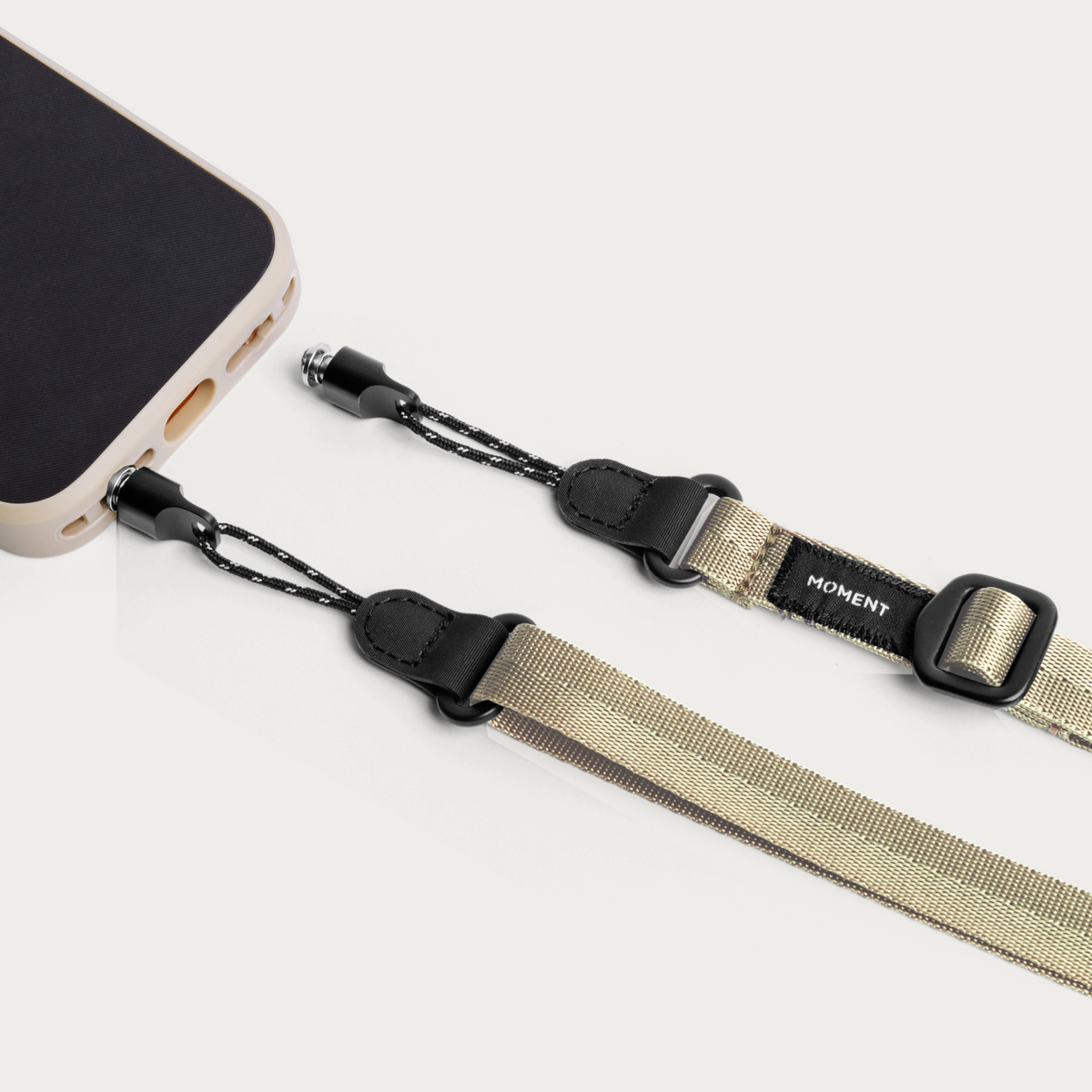 Mobile Adjustable Crossbody Strap Desert — strap anchors