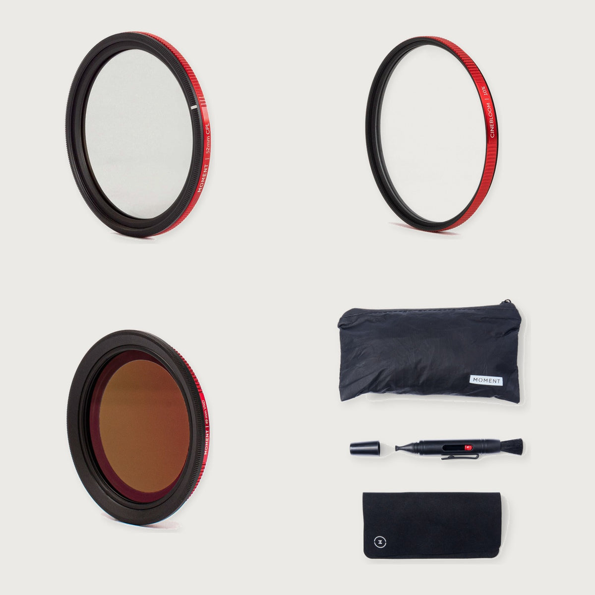 AntiGlare CPL Filters Ultimate Kit — 52mm / 58mm