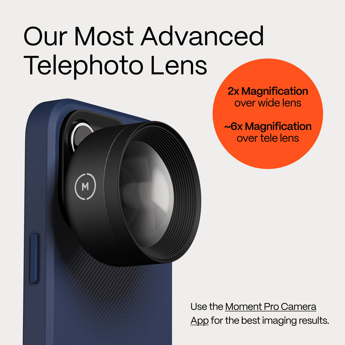 Tele 58mm Mobile Lens (T-Series)