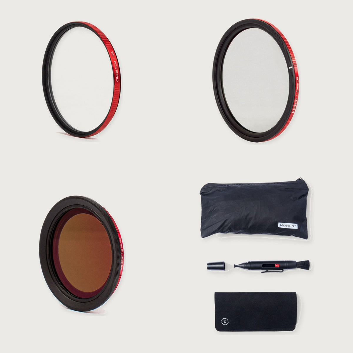 CineBloom Diffusion Filters Ultimate Kit — 67mm / 62mm