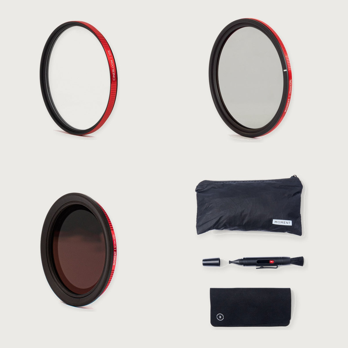 CineBloom Diffusion Filters Ultimate Kit — 72mm / 52mm