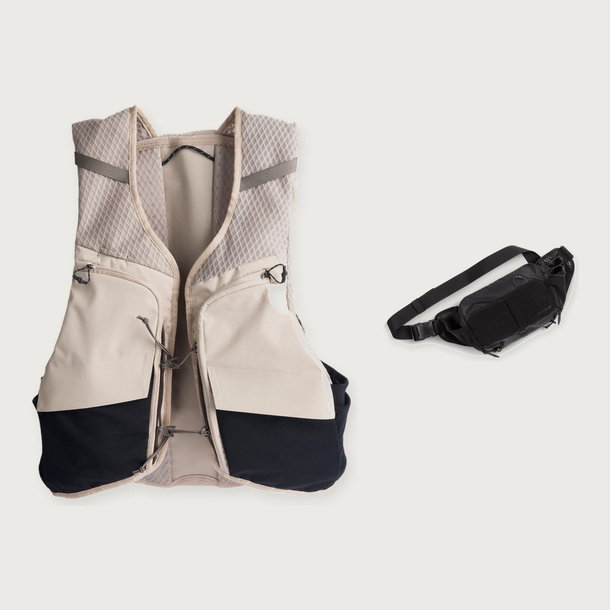 Exposure 10L Vest Essential Kit — Desert / L/XL / Black