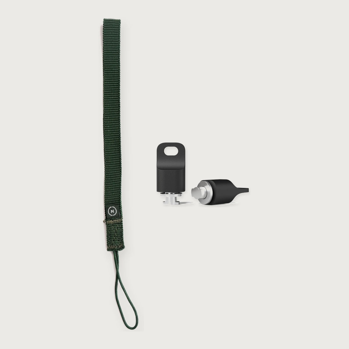 Mobile Slim Wrist Strap Essential Kit — Olive