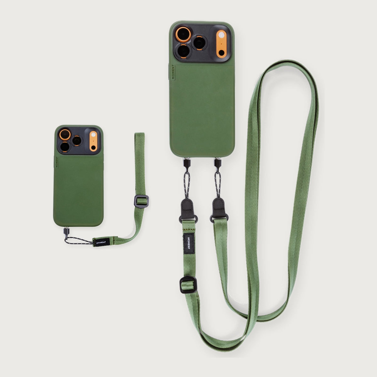 Mobile Adjustable Wrist Strap Essential Kit — Olive