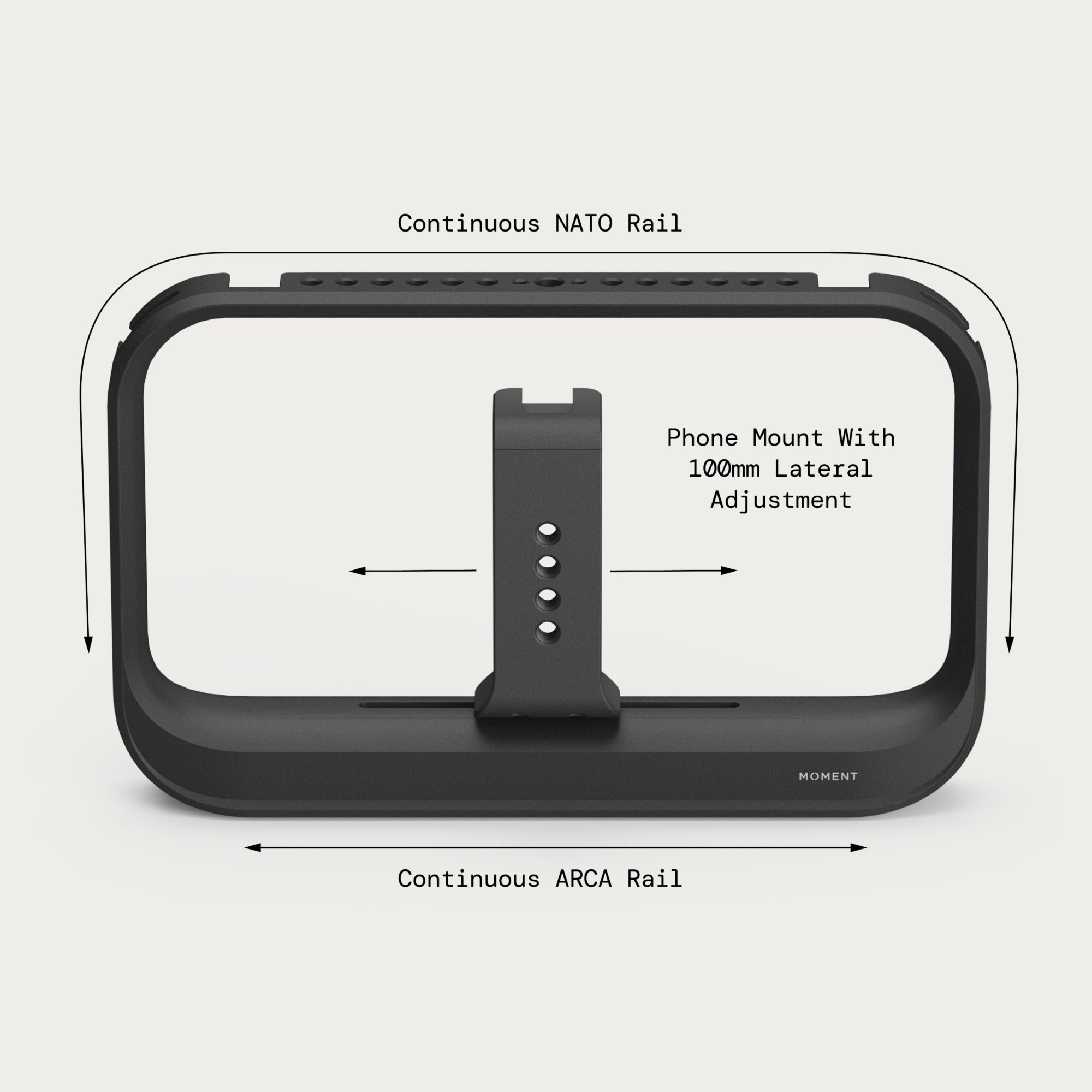 Supercage - Jaula móvil con concentrador USB-C integrado