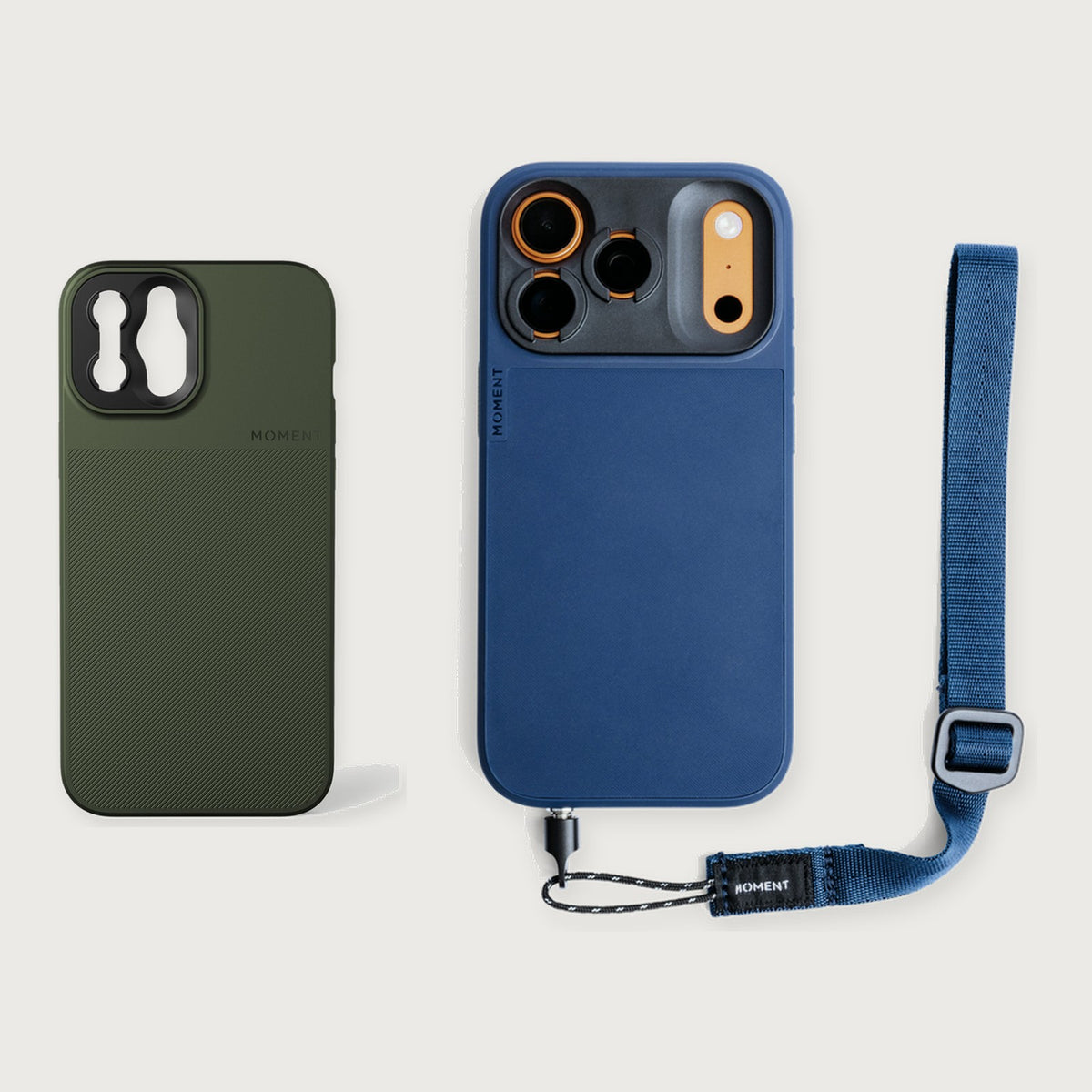 Camera Case for iPhone 12 Essential Kit — iPhone 12 Pro / Olive Green / Indigo