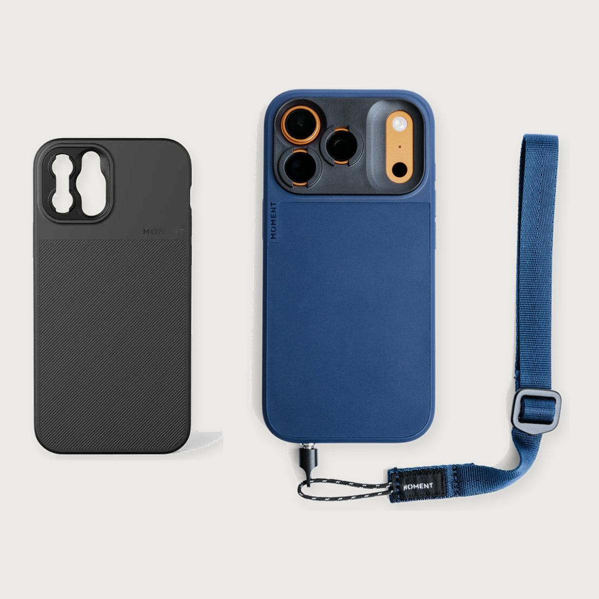 Camera Case for iPhone 12 Essential Kit — iPhone 12 Pro Max / Black / Indigo