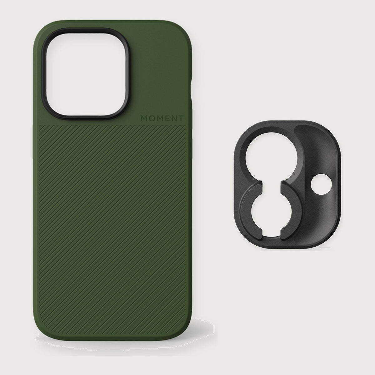 Camera Case for iPhone 14 Pro & Pro Max with Drop-In Mount — iPhone 14 Pro / Olive