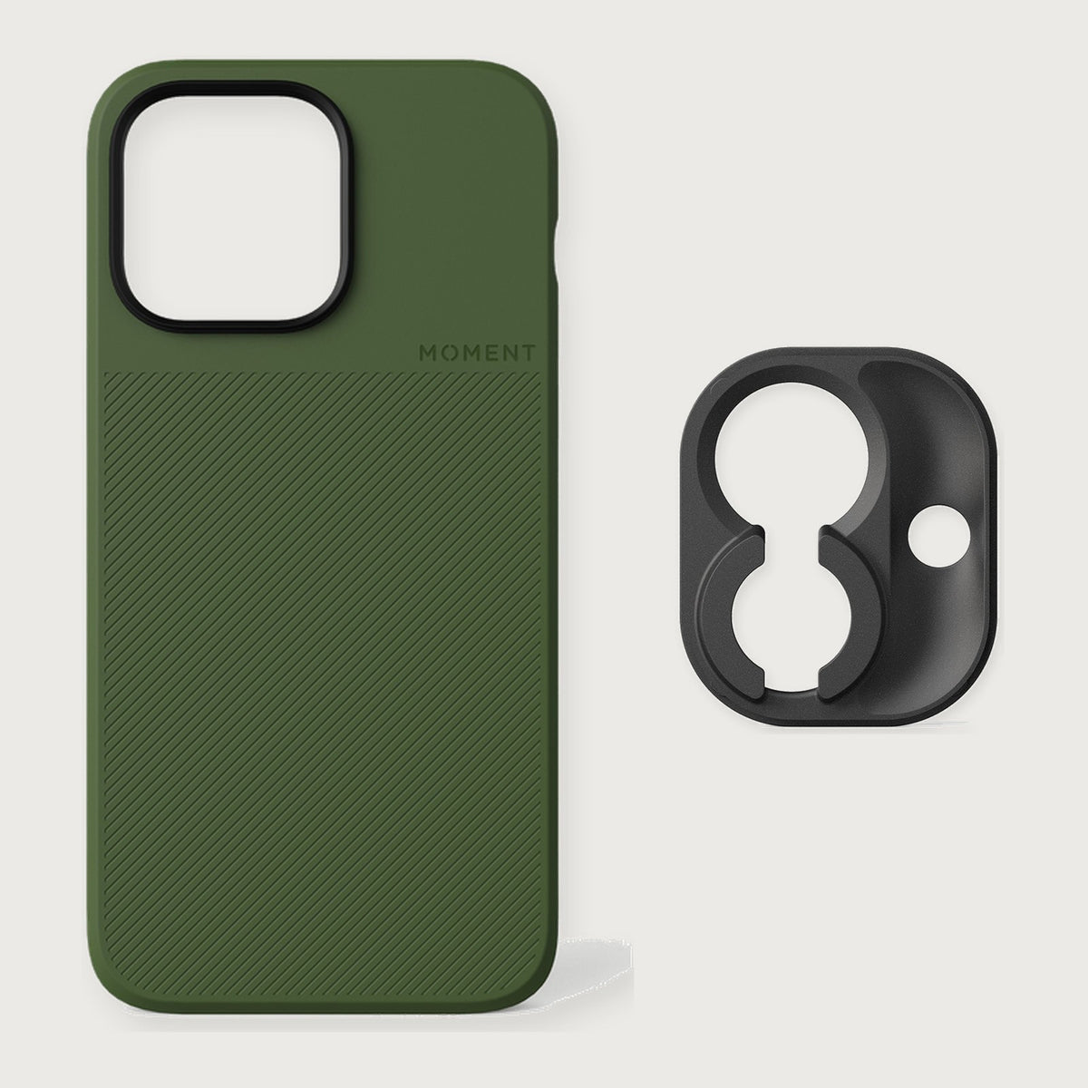 Camera Case for iPhone 14 Pro & Pro Max with Drop-In Mount — iPhone 14 Pro Max / Olive