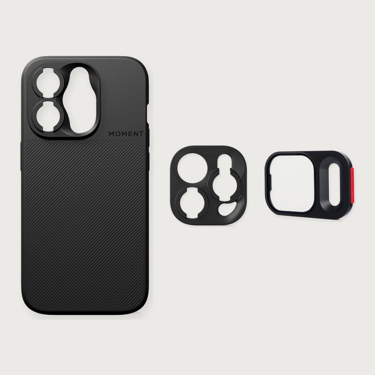 iPhone 15 - QuickLock Cinebloom Starter Set — iPhone 15 Pro / Black / 10%