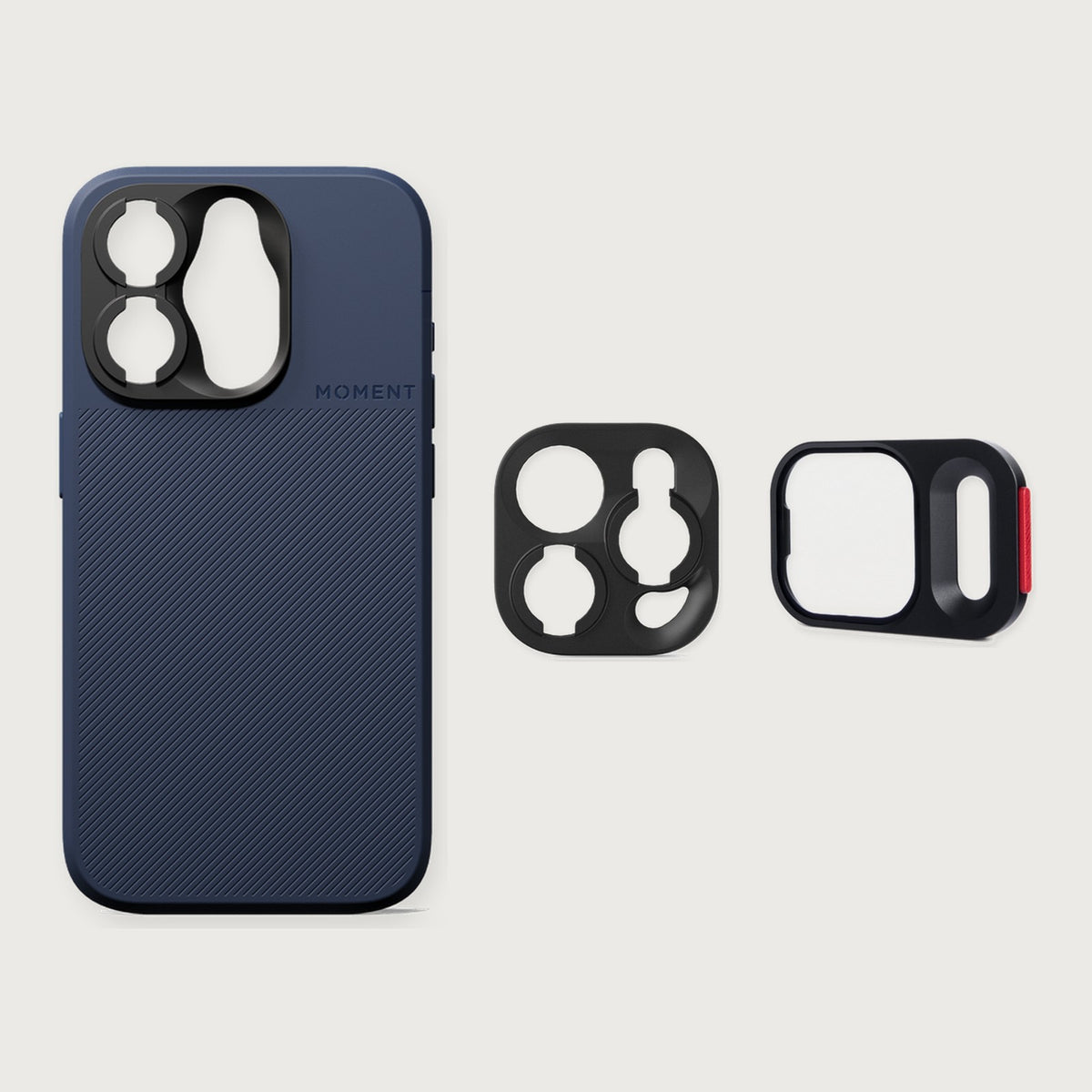 iPhone 15 - QuickLock Cinebloom Starter Set — iPhone 15 Pro / Indigo / 10%