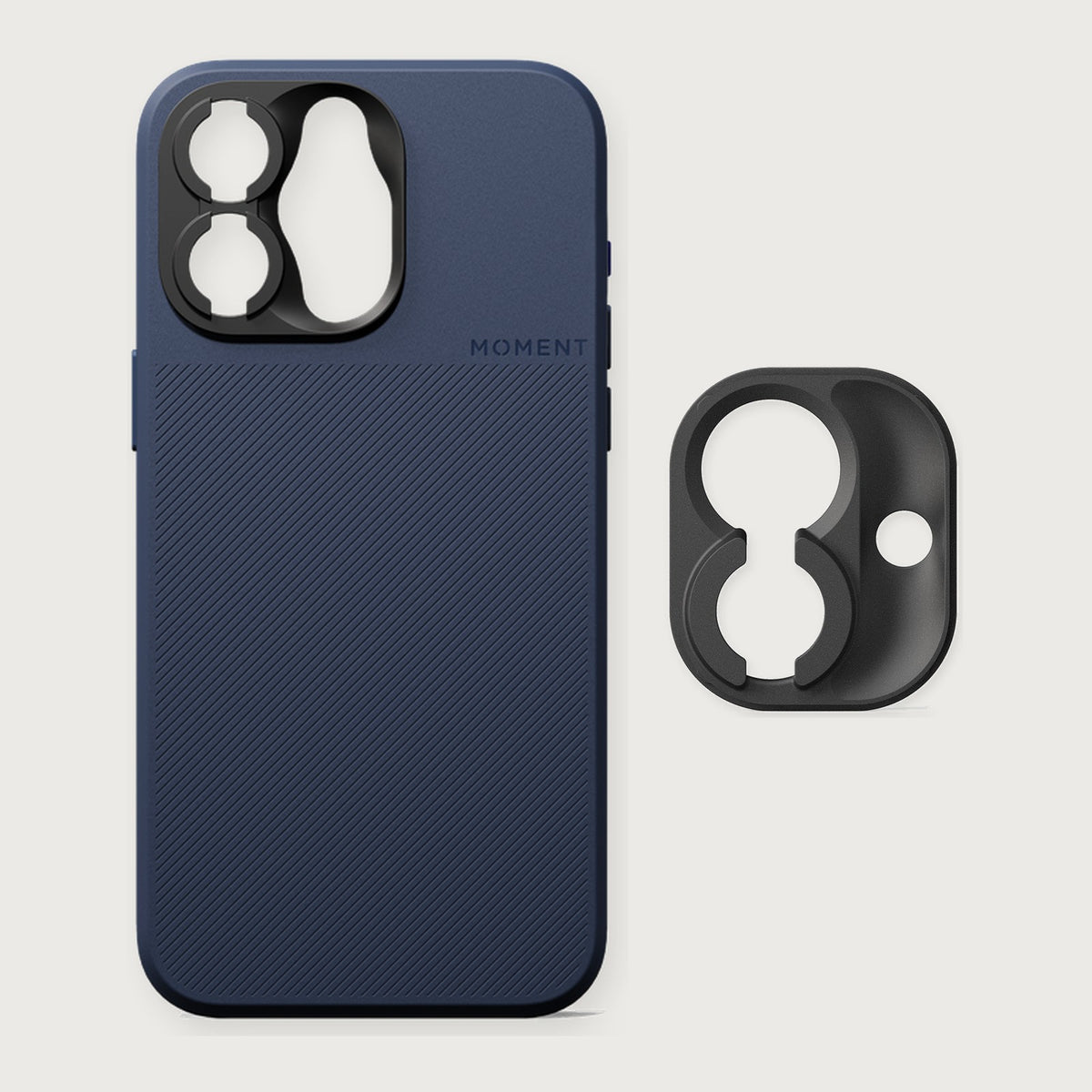 Camera Case for iPhone 15 Pro & Pro Max with Drop-In Mount — iPhone 15 Pro Max / Indigo