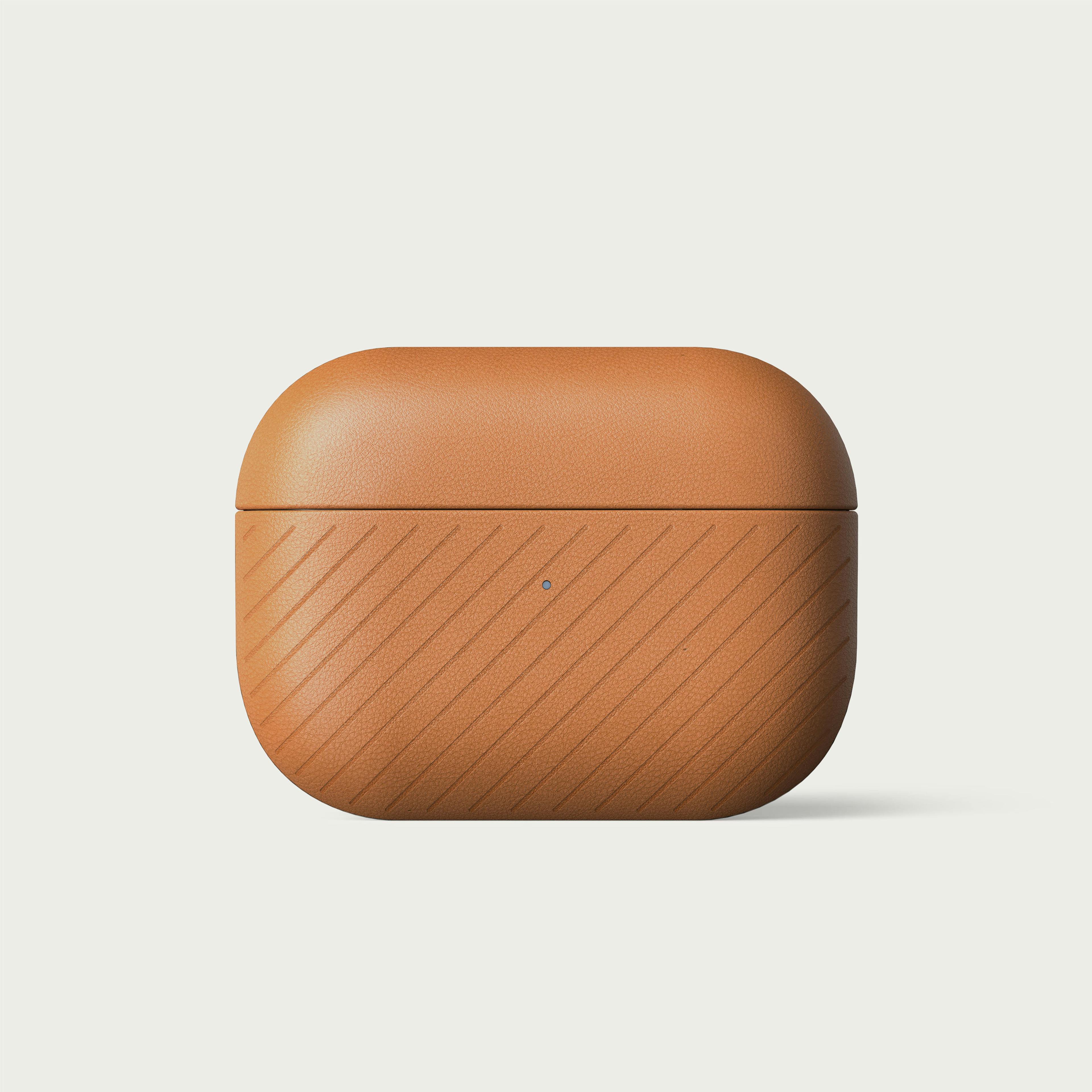 Leather Case for AirPods Pro (2nd Generation) - Cognac
