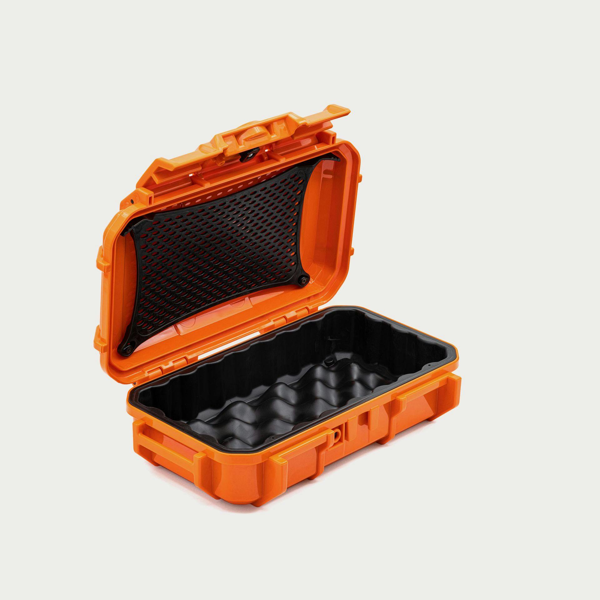 56 Micro Waterproof Camera Case w/ Rubber Insert - Orange