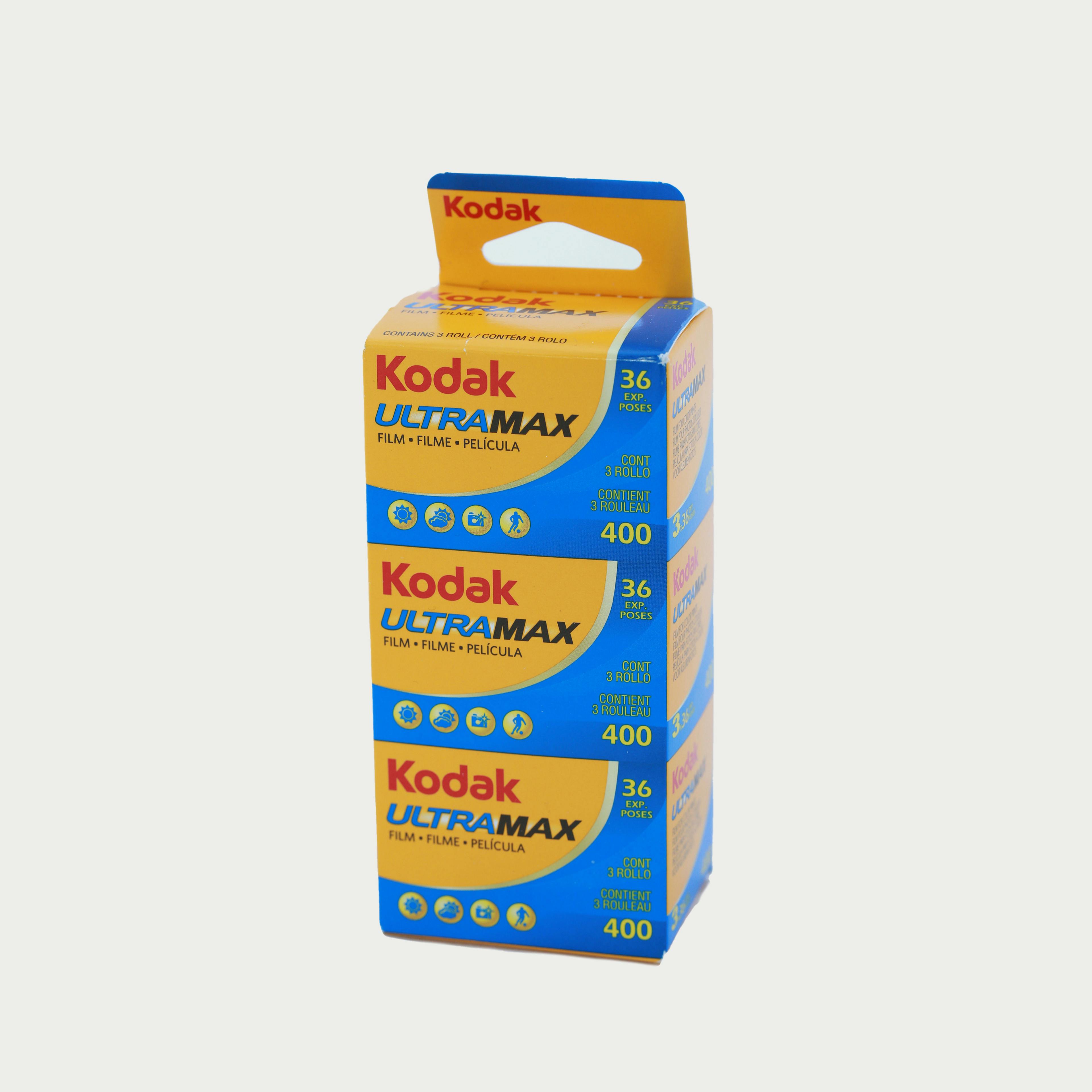 Ultra Max 400 Color Negative 35mm Film - 3 Pack - 24 exposures