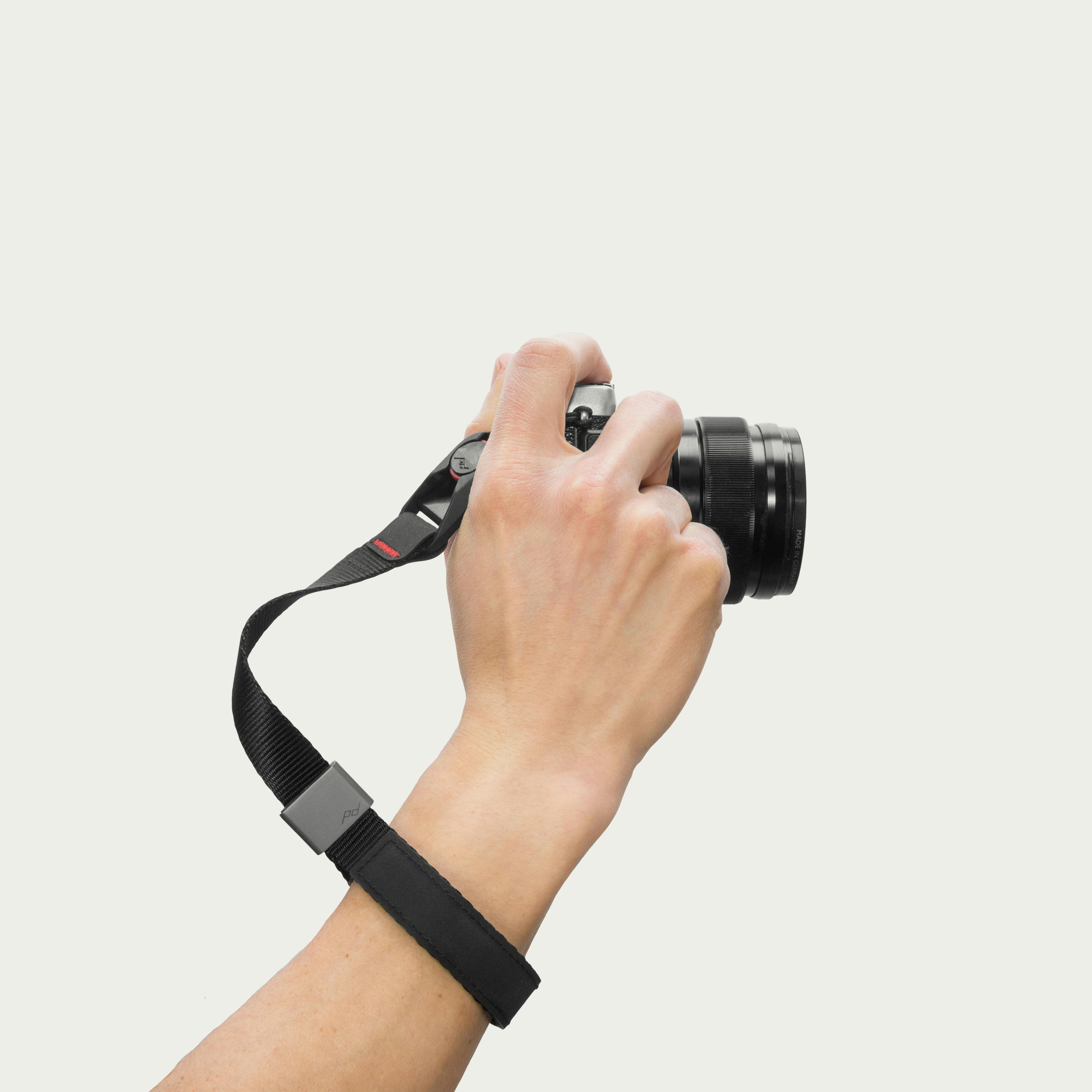 Cuff Camera Wrist Strap - Black