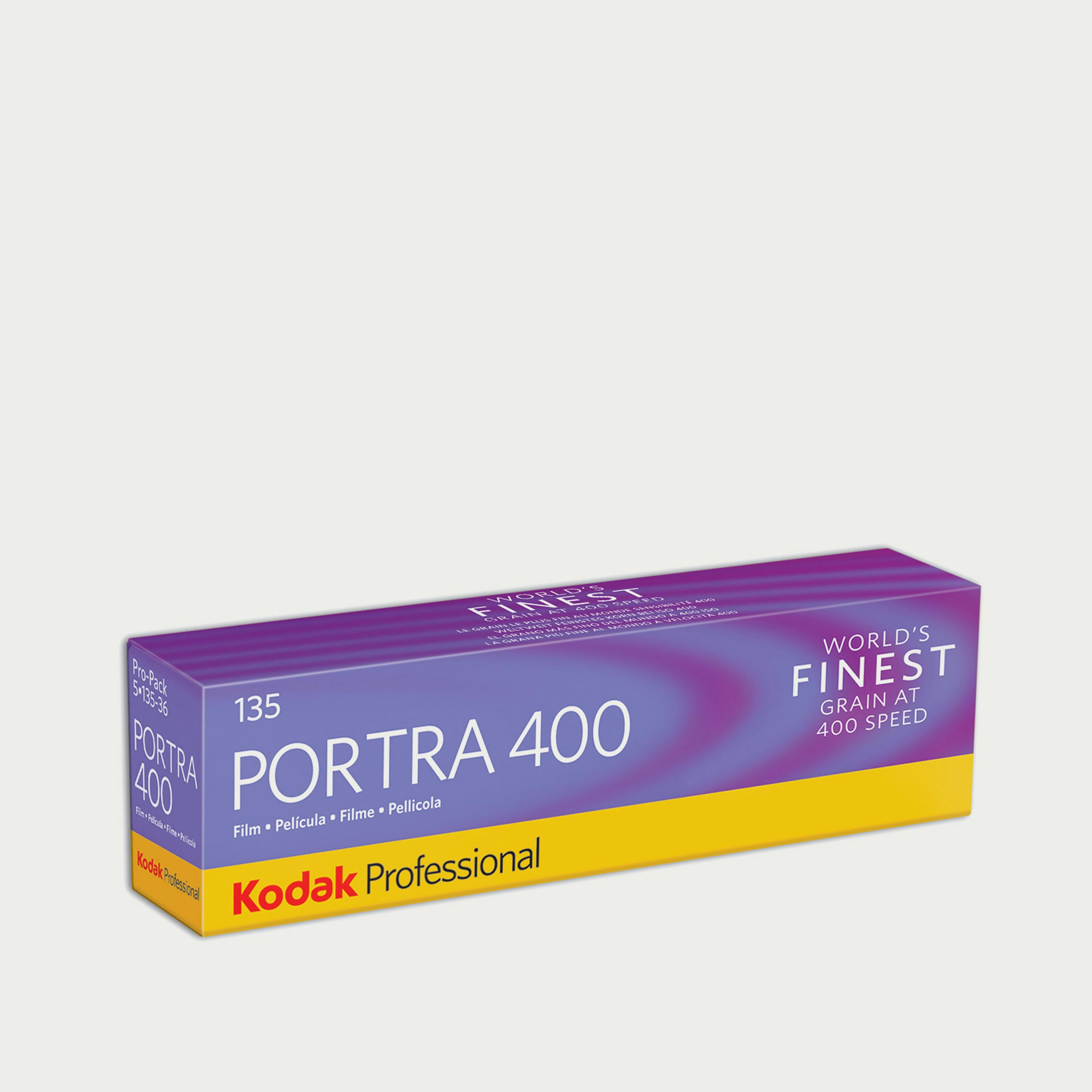 Professional Portra 400 Color Negative Film 35mm - Single Pack (5 Rolls)