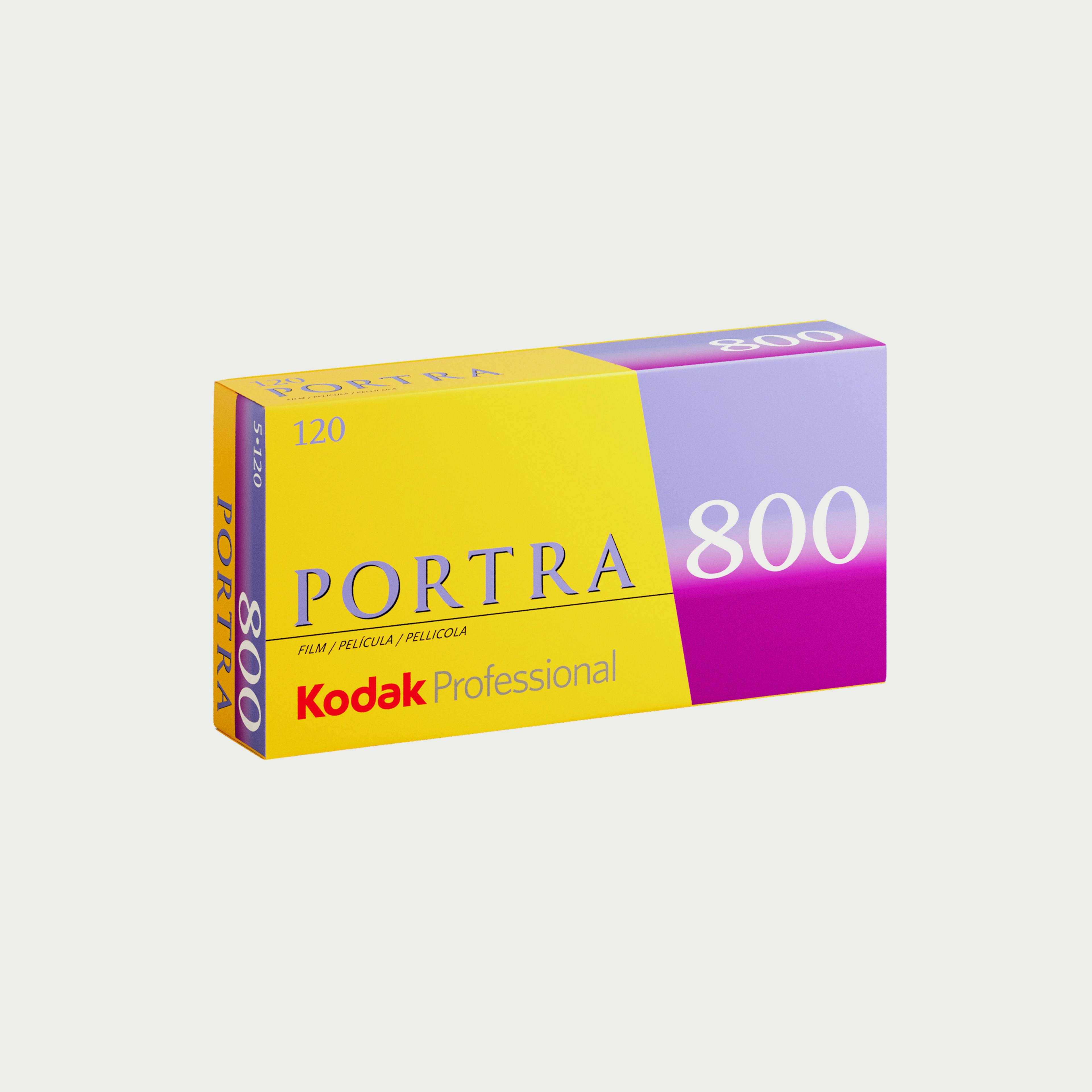 Professional Portra 800 Color Negative 120 Film - 5 Rolls - 15 Rolls