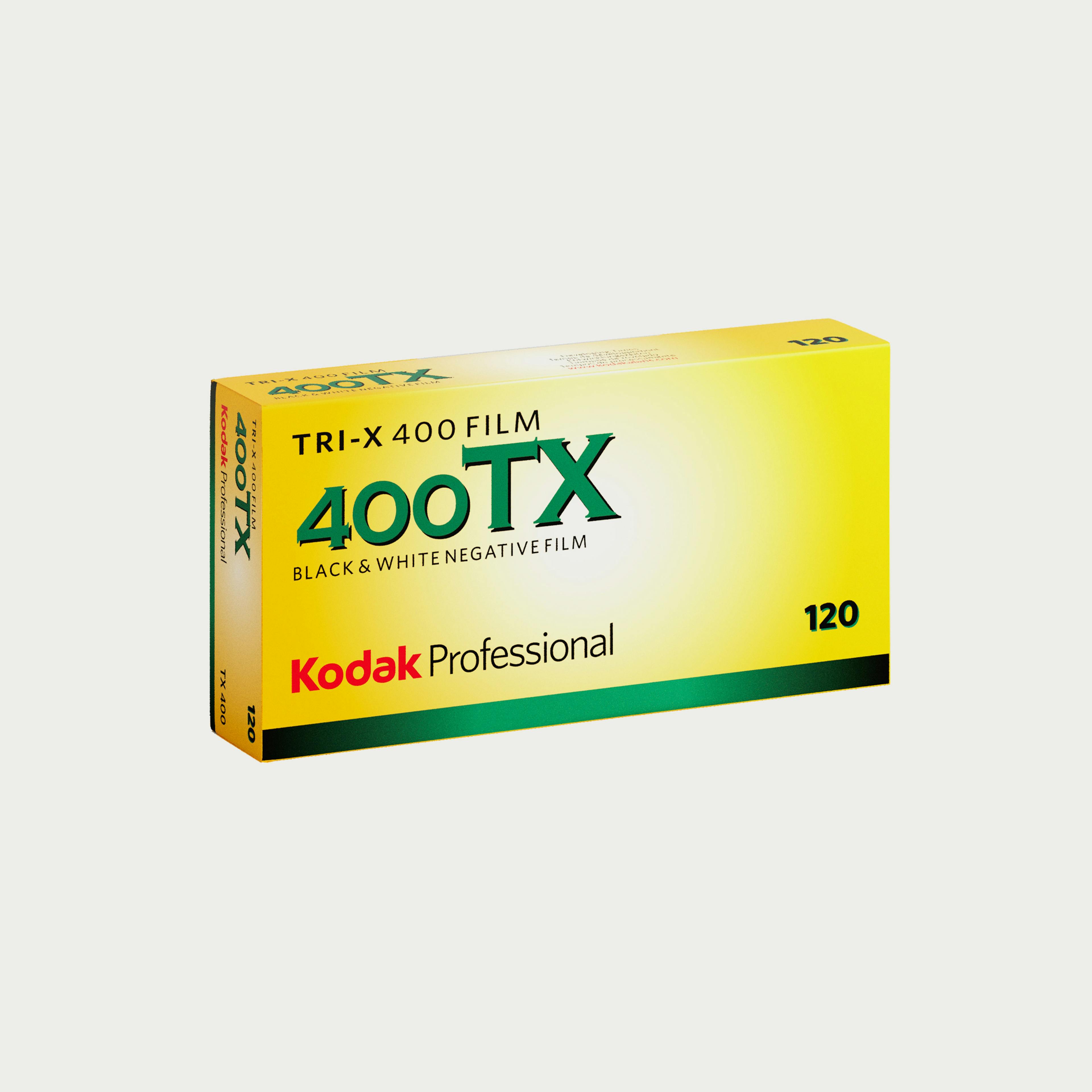 Professional Tri-X 400 Black and White Negative 120 Film - 5 Rolls