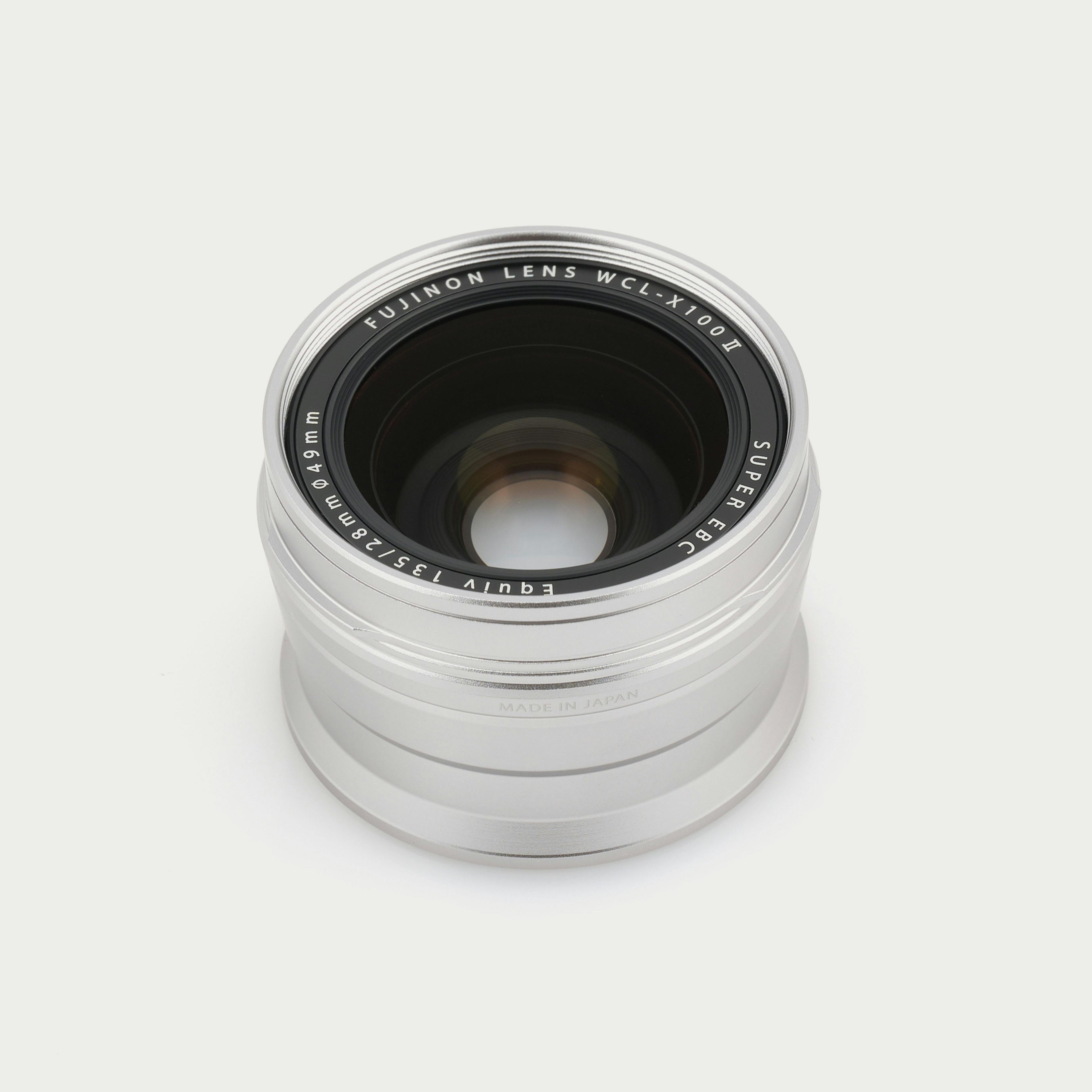 WCL-X100 II Wide Conversion Lens - Silver