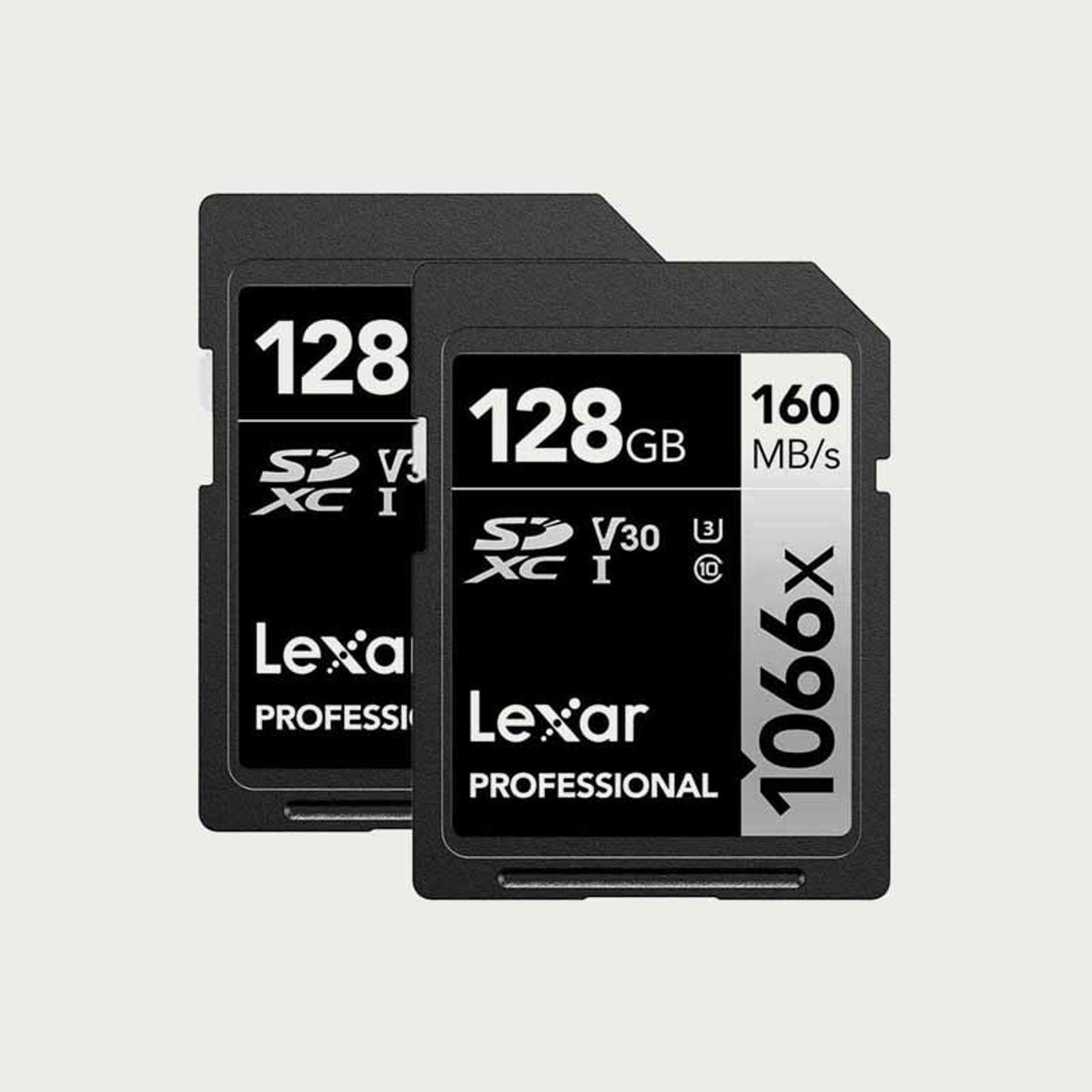 Professional SDXC Memory Card - 1066x UHS-I Class 10 - 128GB / Single Pack