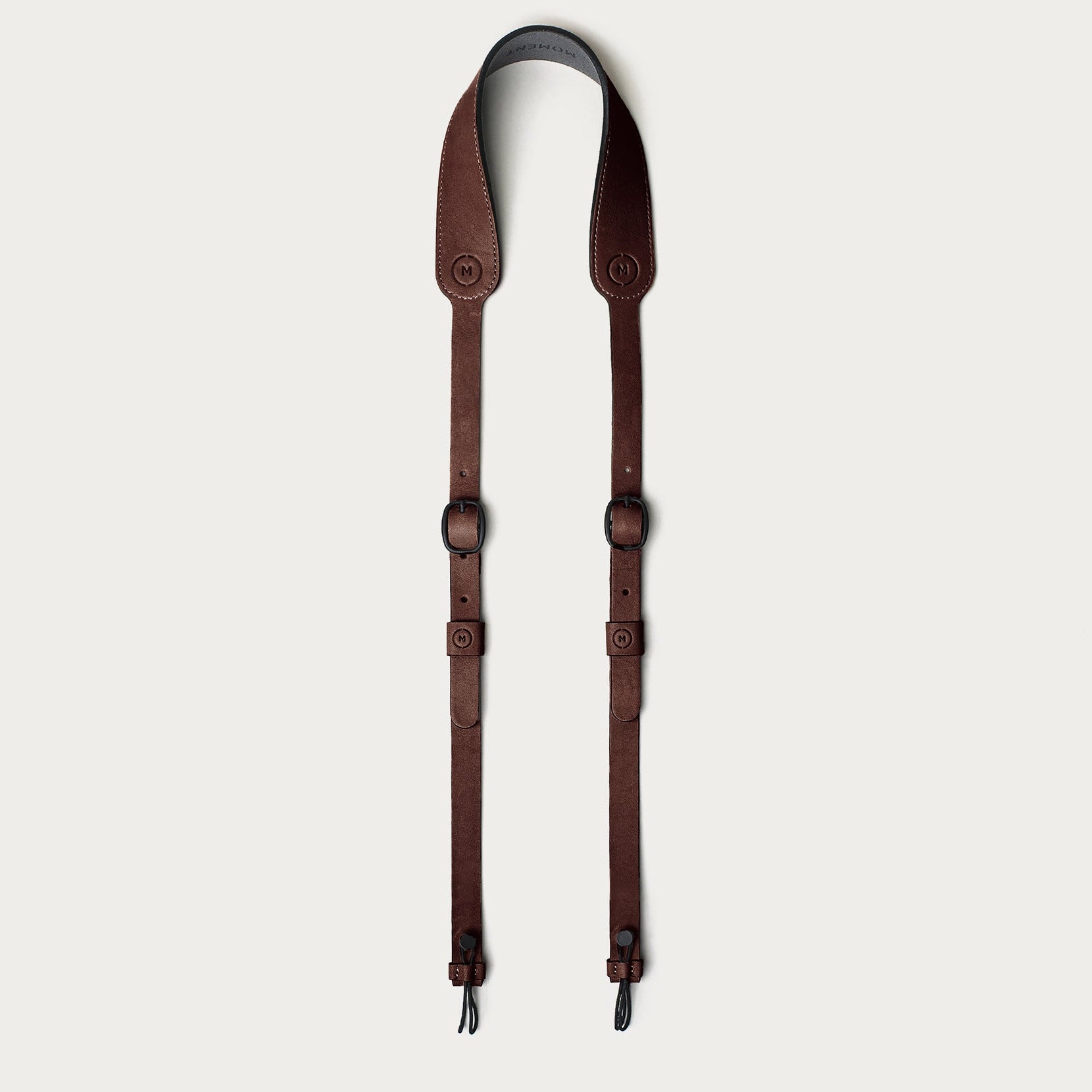 Correa de piel ajustable para cámara de cuello