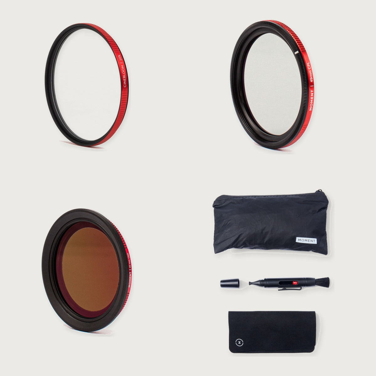 CineBloom Diffusion Filters Ultimate Kit — 49mm / 77mm