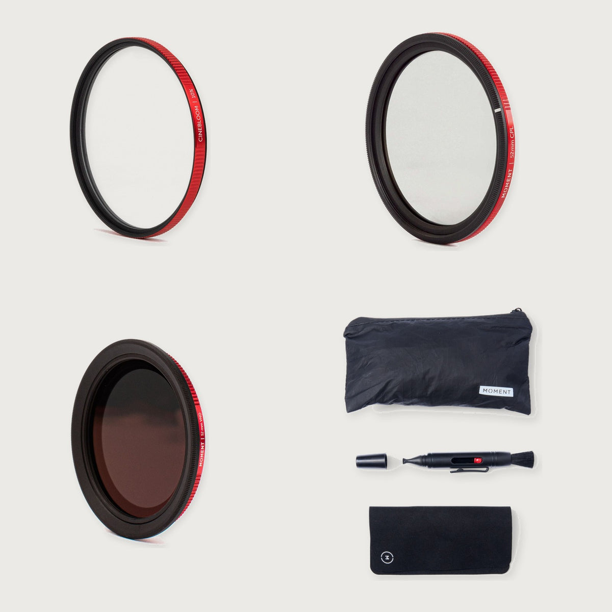 CineBloom Diffusion Filters Ultimate Kit — 52mm / 52mm