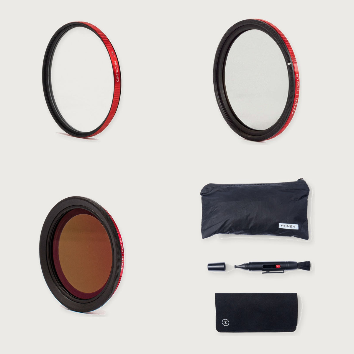 CineBloom Diffusion Filters Ultimate Kit — 52mm / 82mm