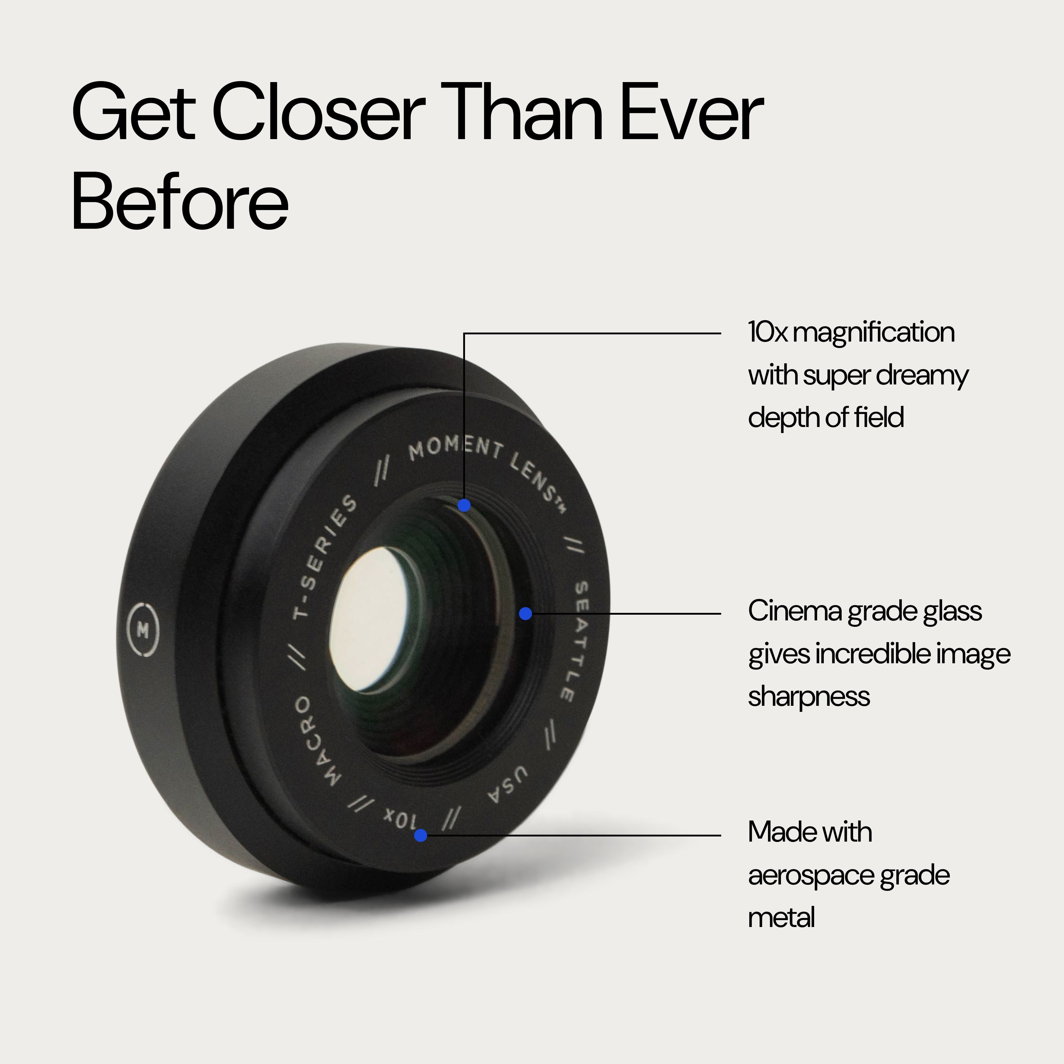 Macro 10x Mobile Lens II (T-Series)