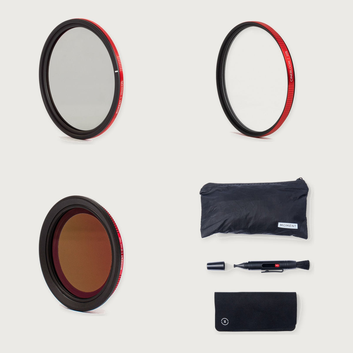 AntiGlare CPL Filters Ultimate Kit — 72mm / 49mm