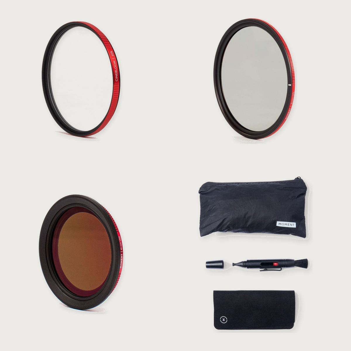 CineBloom Diffusion Filters Ultimate Kit — 82mm / 49mm