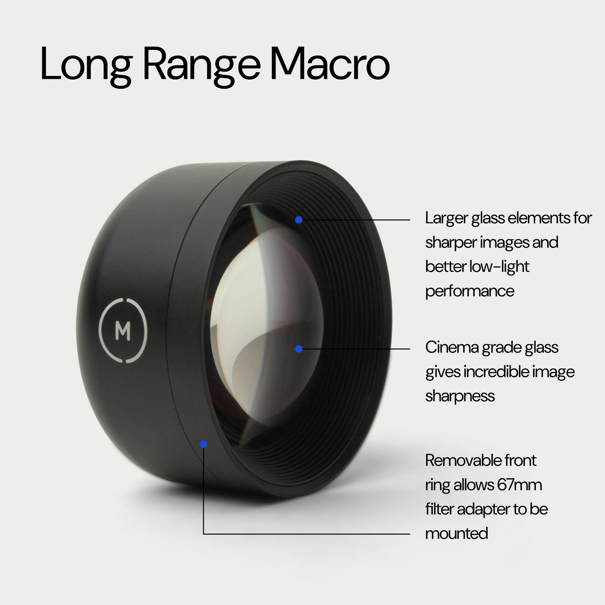 Macro 75mm II Mobile Lens (T-Series)