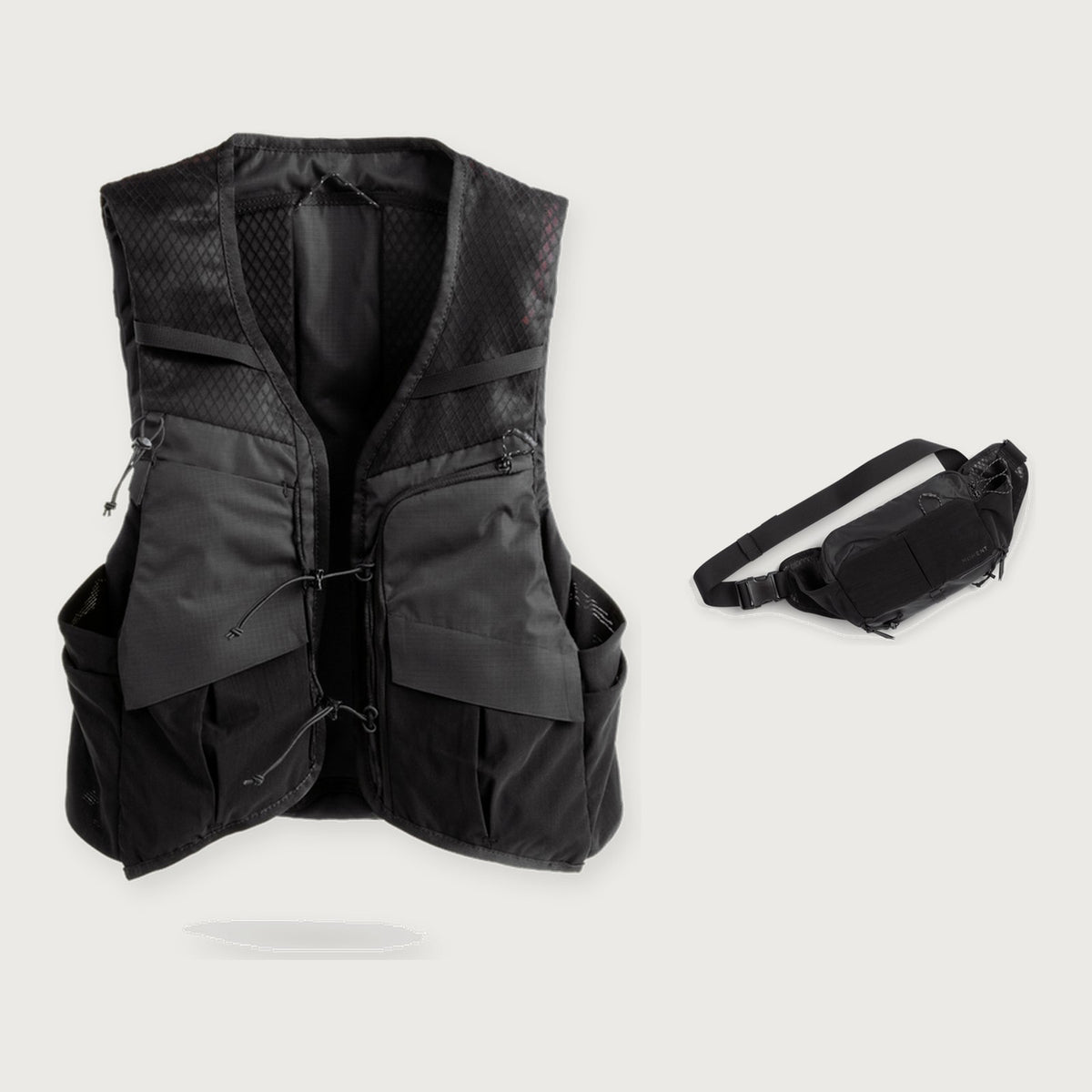 Exposure 10L Vest Essential Kit — Black / S/M / Black