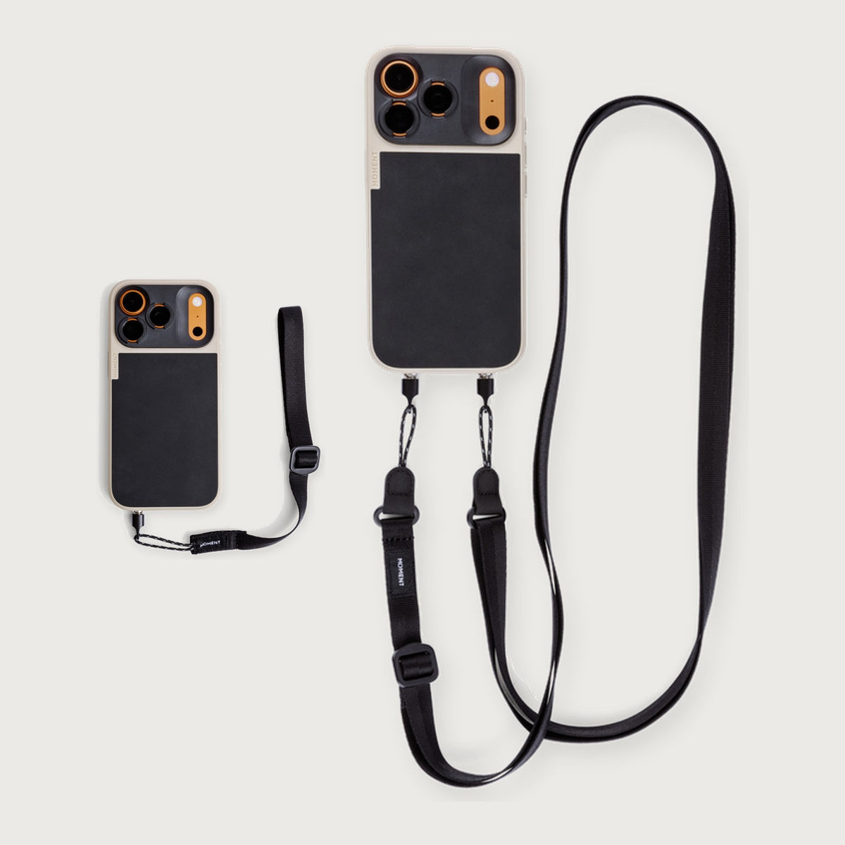 Mobile Adjustable Wrist Strap Essential Kit — Black