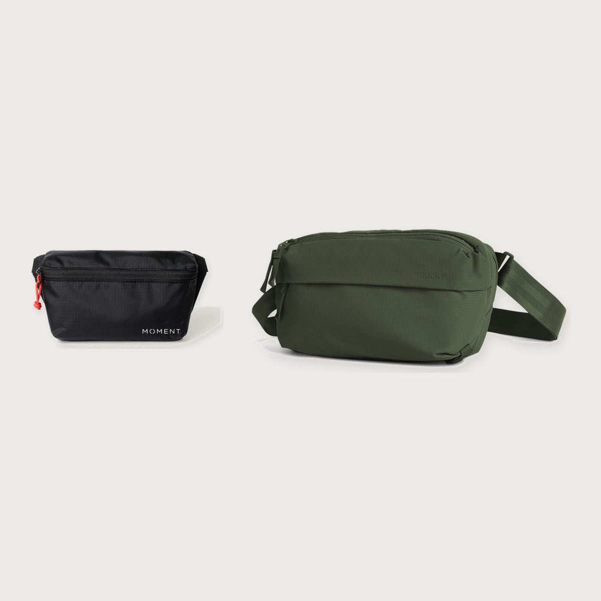 Everything Sling 1L Essential Kit — Black Ripstop / Olive