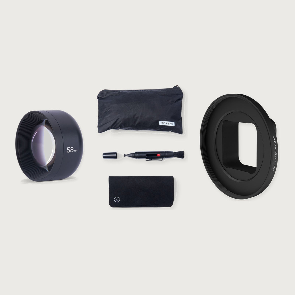 Tele 58mm Mobile Lens I (T-Series) Protection Kit — Default Title