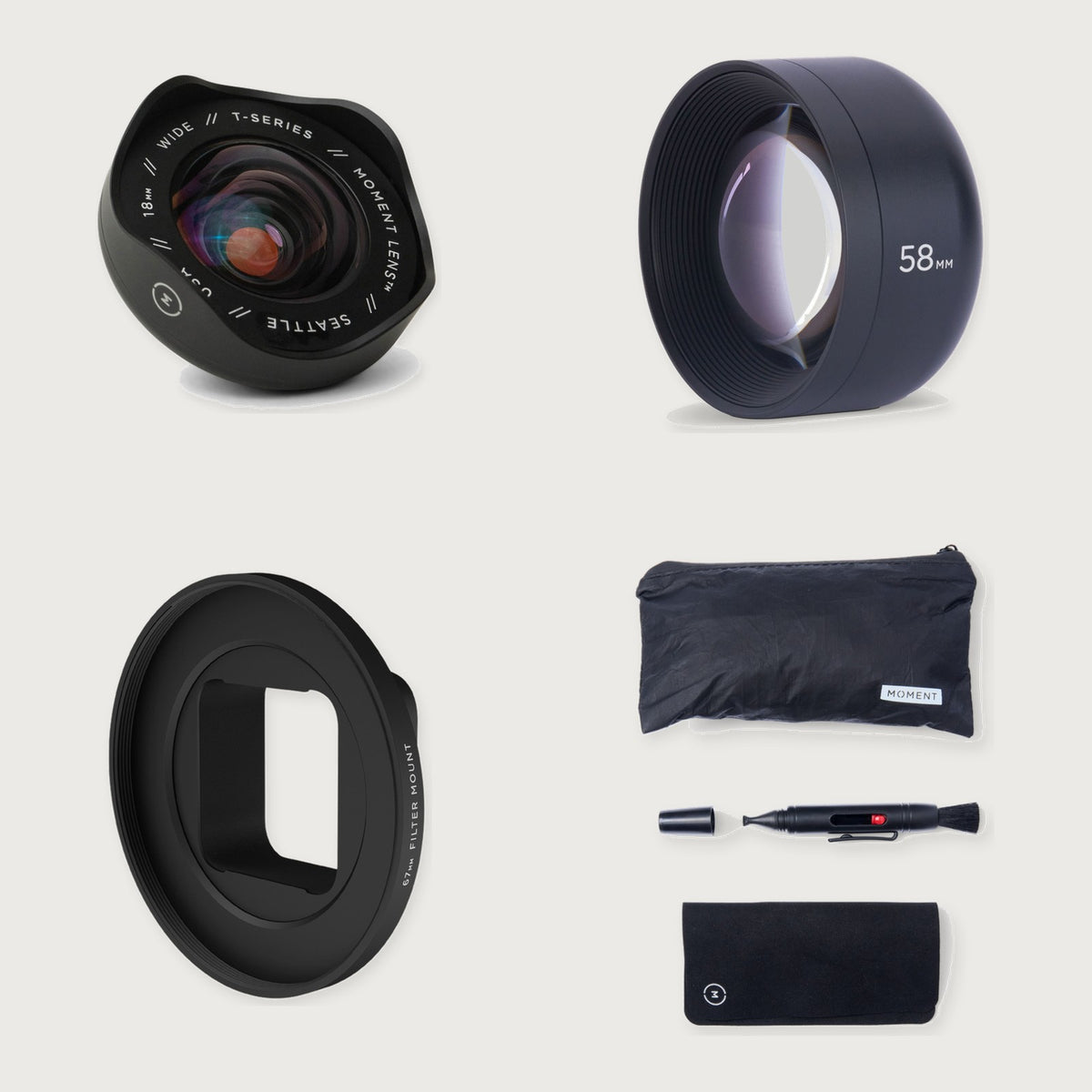 Wide 18mm Mobile Lens I (T-Series) Ultimate Kit — Default Title