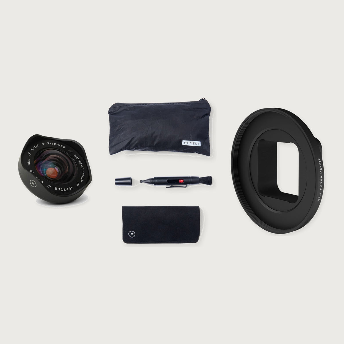 Wide 18mm Mobile Lens I (T-Series) Protection Kit — Default Title