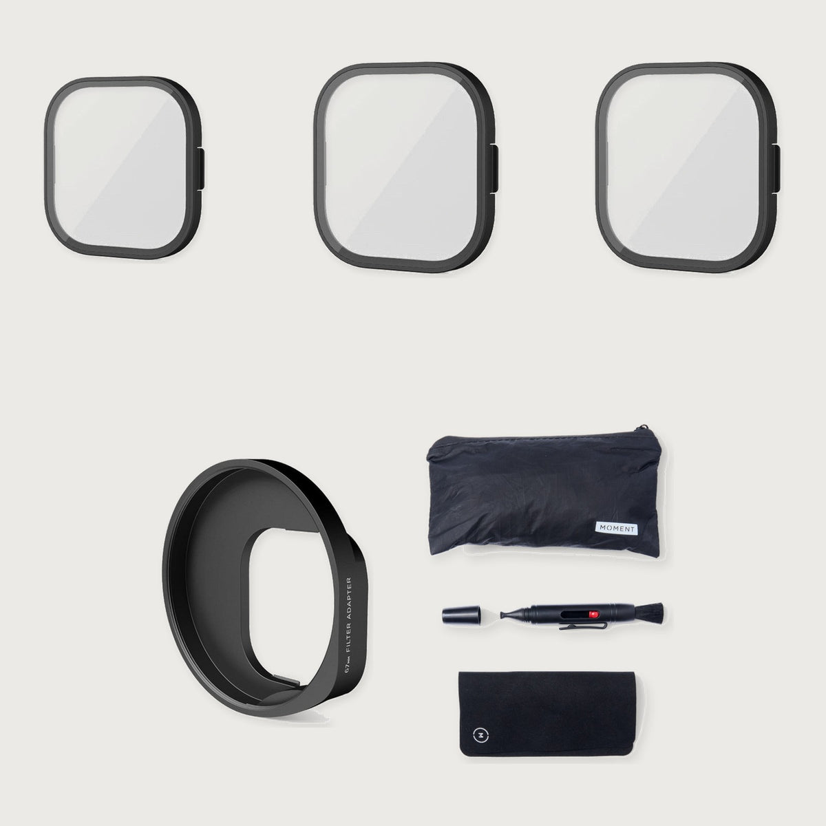 Snap-On Filters for iPhone 15 Essential Kit — Default Title