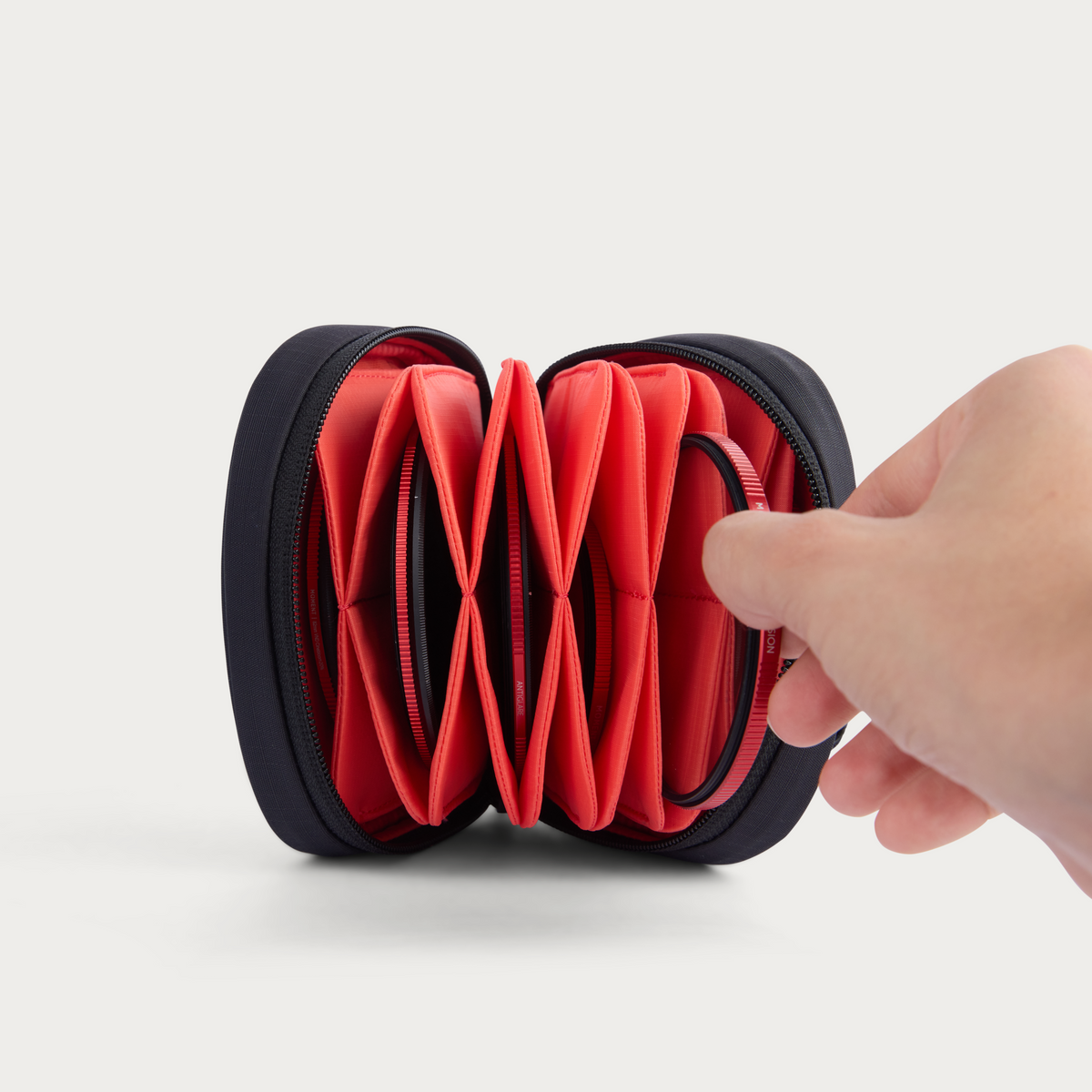 Estuche para filtros flexibles
- 6 filtros