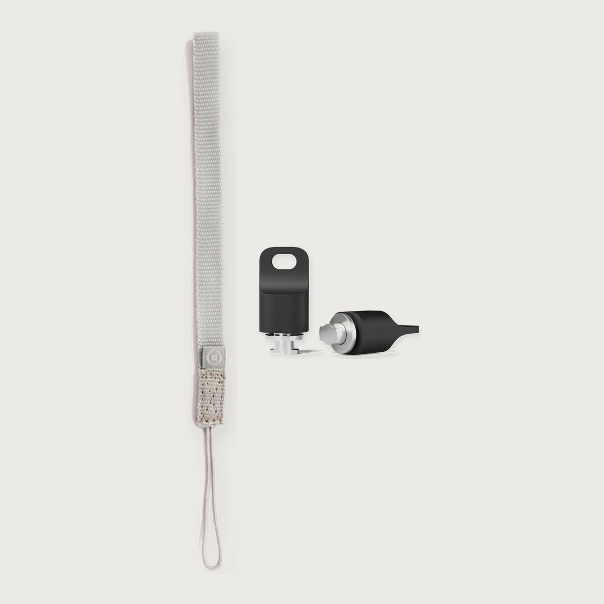 Mobile Slim Wrist Strap Essential Kit — Gray