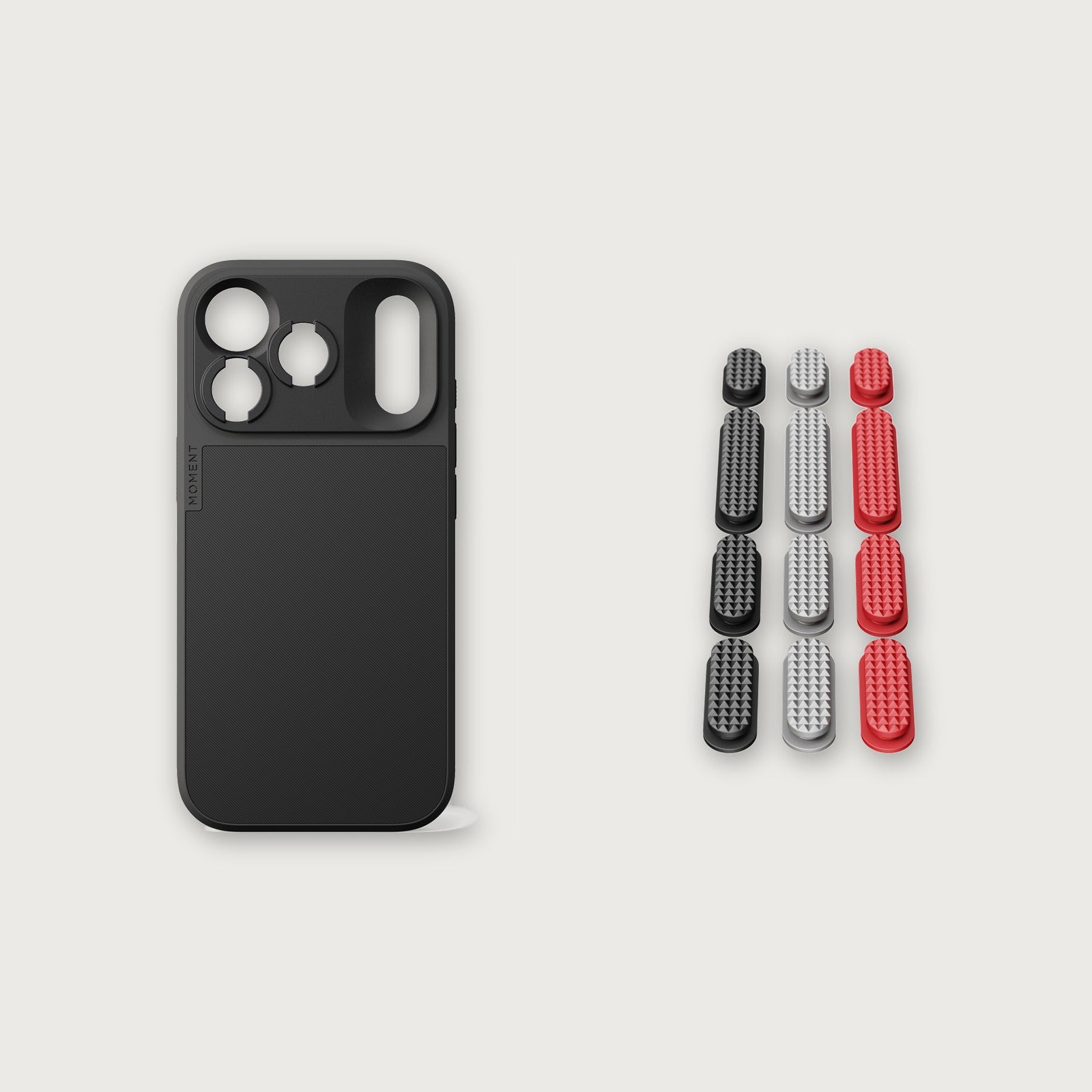 iPhone 18 Button Bundle — iPhone 18 Pro Black with Pro buttons