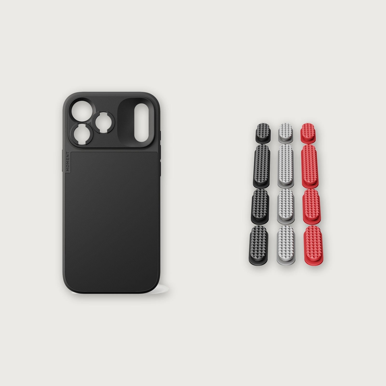 iPhone 18 Button Bundle — iPhone 18 Pro Max Black with Pro buttons