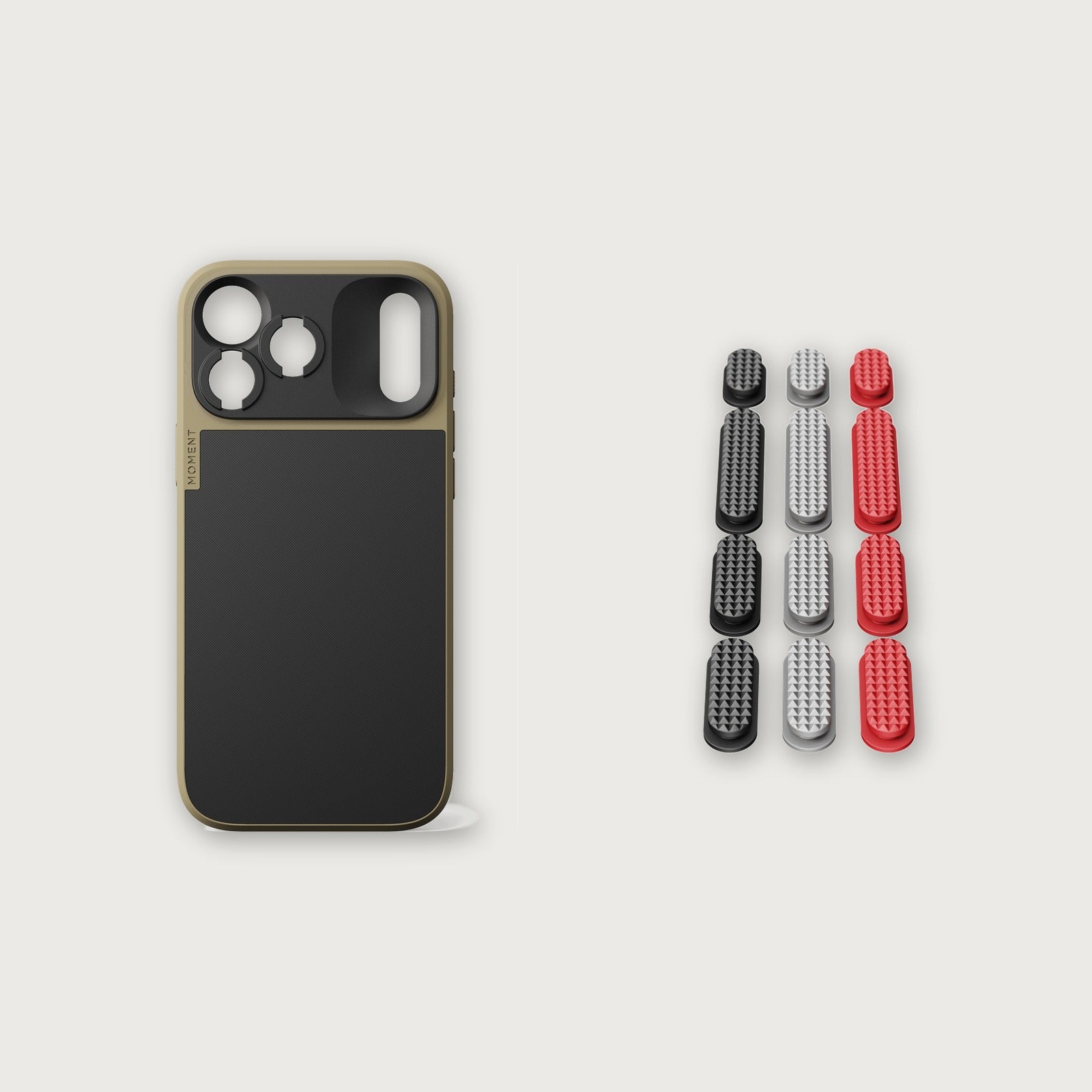 iPhone 18 Button Bundle — iPhone 18 Pro Max Desert with Pro buttons