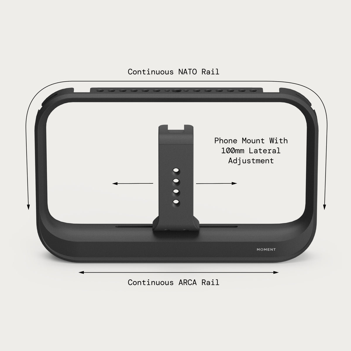 Supercage - Jaula móvil con concentrador USB-C integrado