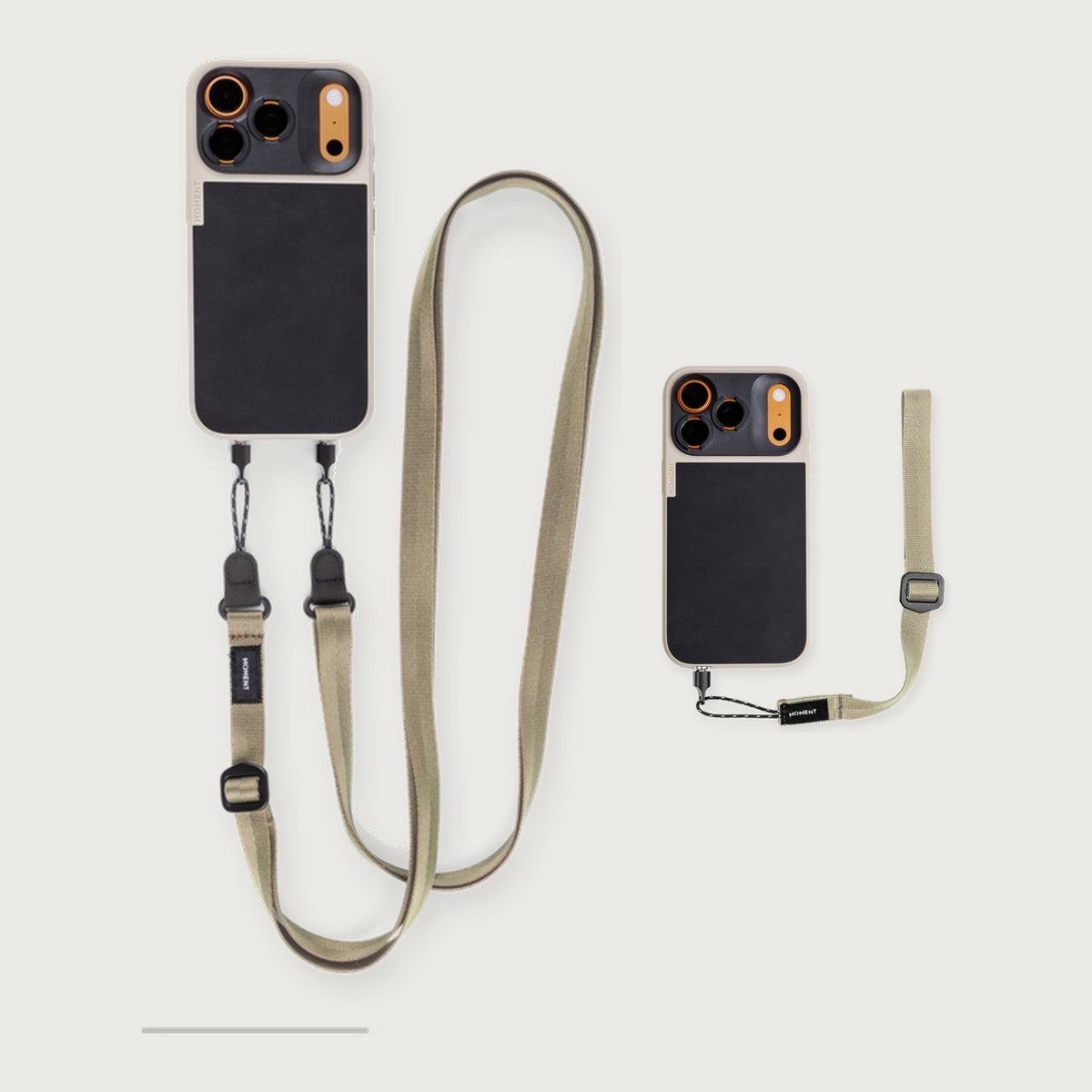 Mobile Adjustable Crossbody Strap Essential Kit — Tan