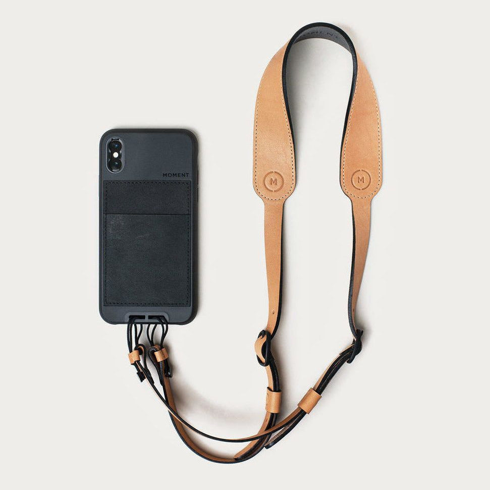 Adjustable Leather Camera Neck Strap