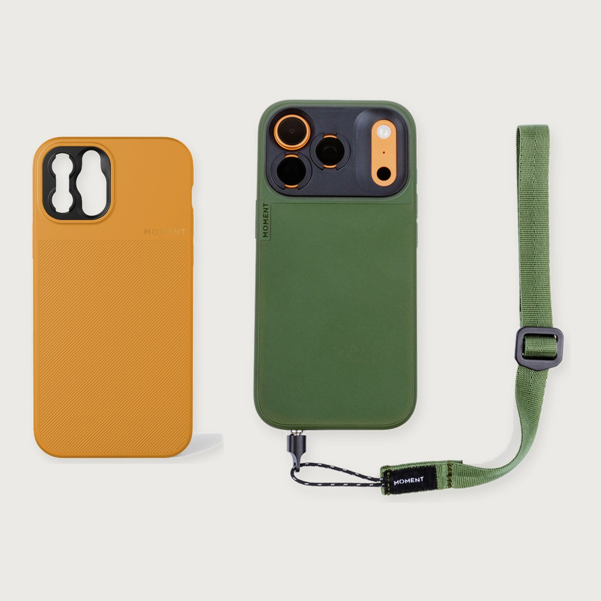 Camera Case for iPhone 12 Essential Kit — iPhone 12 Pro Max / Mustard Yellow / Olive